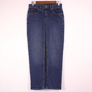 Riders by Lee Jeans‎ Womens 8P Dark Blue Western Stretch Denim Fits29x28.25